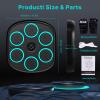 2025 Smart Music Boxing Machine for Adults and Kids: New Model Bluetooth Wall Mounted Punching Pad - Training Sport Equipment for Home Gym - Gifts for Teen Boys view 2