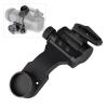 Hanlong Tactical J Arm Bracket Curved Arm Metal for Helmet Single-Tube NVG L4G24 Mount, Black view 1