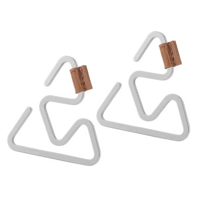 LABRIMP 2pcs Heavy Duty Stainless Steel Camping Hooks Durable Hanging Hangers for Outdoor Activities for Mountaineering Trekking and Camping Gear Organization