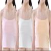 Happy Cherry Little Girls Undershirts Size 7-8 with Shelf Bra Teens Training Sport Bralette Kids Crop Tank Tops view 1