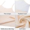 Happy Cherry Little Girls Undershirts Size 7-8 with Shelf Bra Teens Training Sport Bralette Kids Crop Tank Tops view 3