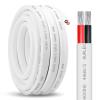 4 Gauge Marine Wire,4 AWG 20ft Duplex Marine Grade Wire Tinned Copper Heavy Duty Sheathed Cable for Boat/Automotive/RV/Camper/Trailer view 1