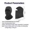 Black Balaclava Ski Mask for Men 2 Pack Full Face Mask Shiesty Ski Mask Women Motorcycle Summer Face Cover Sun Protection Football view 2