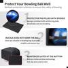 Ciihars Bowling Backpack, Single Bowling Ball Bag with Shoe Bag Up to Size 16 & Protective Foam Padded, Accessories Gifts, Bag with Padded Ball Holder(BLACK) view 4