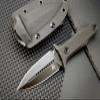 Sitivien ST13 Fixed Blade Knife K110 Black Stonewashed Steel Blade G10 Handle Full Tang Survival Knife for Outdoor EDC Camping Hunting Fishing(Black) view 2