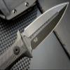 Sitivien ST13 Fixed Blade Knife K110 Black Stonewashed Steel Blade G10 Handle Full Tang Survival Knife for Outdoor EDC Camping Hunting Fishing(Black) view 4