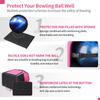 Ciihars Bowling Backpack, Single Bowling Ball Bag with Shoe Bag Up to Size 16 & Protective Foam Padded, Accessories Gifts, Bag with Padded Ball Holder(HOT PINK) view 4