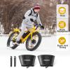2 Pack 20 x 4.0 Fat Tire Tube Schrader Valve, Puncture Proof Bike Tubes for 20 x 4 Bicycle Tire, Butyl Rubber Inner Tube for EBike/Electric Bike/Mountain Bike view 4