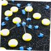WHAMVOX 20pcs Set of Silicone Fishing Beads Buoy Sea Fishing Accessories Nightlight Buoy Fishing Line Stopper for Deep Drop Rigs and Night Fishing Random Color view 2