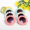Topbuti Girls Round Daisy Flower Sunglasses Flower Shaped Cute Glasses UV 400 Protection Outdoor Beach Eyewear Girl Boy Gifts (3, White Pink Blue) view 2