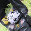 LinaLife 15+ balls Extra Large Sports Ball Bag Mesh Socce Ball Bag Heavy Duty Drawstring Bags Team Work for Holding Basketball, Volleyball, Baseball, Swimming Gear Sports equipment with Shoulder Strap view 2