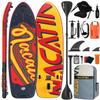 Inflatable Stand Up Paddle Board 12' with Kayak Seat & Dual Paddles  Premium SUP Board for Adults & Families Includes Kayak Conversion Kit, Pump, Leash & Accessories  Stable Wide Deck for Beginners view 1