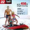 Inflatable Stand Up Paddle Board 12' with Kayak Seat & Dual Paddles  Premium SUP Board for Adults & Families Includes Kayak Conversion Kit, Pump, Leash & Accessories  Stable Wide Deck for Beginners view 3