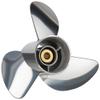 YOUNG PROPS 14 1/2x 14 Replace OEM# 68F-45930-20-00 Stainless Steel Outboard Boat Propeller for Yamaha Engines 135-300 HP 14.5x14 Prop 15 Tooth RH view 2