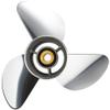 YOUNG PROPS 14 1/2x 14 Replace OEM# 68F-45930-20-00 Stainless Steel Outboard Boat Propeller for Yamaha Engines 135-300 HP 14.5x14 Prop 15 Tooth RH view 4