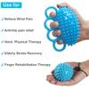 Finger Exerciser Training Ball Hand Grip Strengthener Trainer Squeeze Balls, Finger and Wrist Physical Therapy for Elderly Stroke Recovery, Anxiety Stress Relief, Arthritis, Carpal Tunnel, Massage view 2