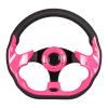 Spaorcco Pink Golf Cart Steering Wheel Universal Fit Yamaha EZGO RXV & TXT, Club Car DS, Club Car Precedent Tempo with Ergonomic Design view 1