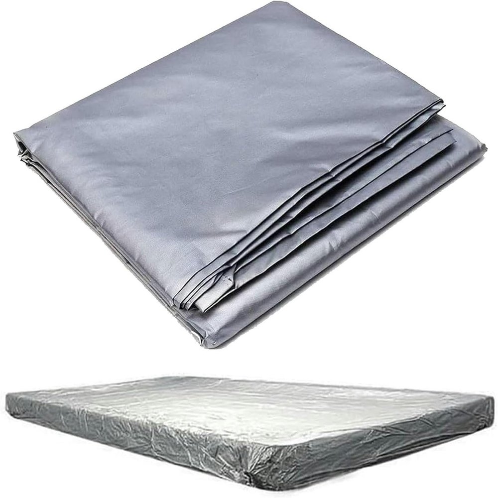 MOUNW 12FT Snooker Billiard Pool Table Maintaining Water-Proof Silver Color PVC Cloth Cover Tool (Color : Silver, Size : 8ft)