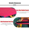 6 Springs Gymnastics Springboard, 47inch Anti-Slip Vault Spring Board Equipment, Wooden Portable Curved Spring Board, High Jump Sports Elastic Board for Adults, Teens, Child view 4
