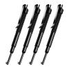 JOTOVO Pocket Handcuff Key 5" Extra Long Cuff Key Strong Polymer Finish, Police Cuff Key with Clip Compatible with Most Hand Cuffs- 4 Pack view 1