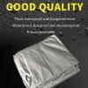 MOUNW Thickened Pool Table Cover, Billiard Pool Table Cover Hard Top, PVC Waterproof Dustproof Moisture and Sun Protection Snooker Table Cover, for 7/8/9/10/12ft Pool Table 12ft view 2