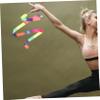 Yardwe 5pcs Artistic Gymnastics Dance Ribbons Flexible and Colorful Streamers for and Training Activities view 2