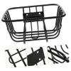 balacoo Convenient Iron Bike Basket for Easy Installation Sturdy and Durable Cycling Accessory for Boys and Girls and Adults Front Handlebar Storage for Vegetables and More view 4