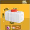 SHENJIA Water Container, 25L/50L/100L/150L/200L Portable Water Storage Container, Water Tank with Tap for Camping Hiking Climbing Outdoor Activities Bucket(Size:25L) view 2
