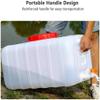 SHENJIA Water Container, 25L/50L/100L/150L/200L Portable Water Storage Container, Water Tank with Tap for Camping Hiking Climbing Outdoor Activities Bucket(Size:25L) view 3