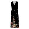 Wanvekey Floral Dress for Women Fashion Summer Dress Casual V Neck A Line Dress Sleeveless Swing Maxi Dresses 2024 view 4