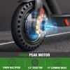FREEBOY Electric Scooter Adults Teens, 8.5" Solid Tires, 500W Motor, 19 Miles Range, 20Mph Top Speed, Portable Foldable Commuting Scooter, Dual Braking & App Control view 2