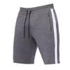 SWJGLITTR Mens Zipper Pocket Elastic Waist Short Drawstring Casual Track Athletic Shorts Running Cotton Workout Short Pants (Grey,Medium) view 1