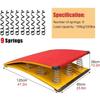 9 Springs Gymnastics Springboard, Heavy Duty Vault Spring Boards, 4ft Wooden Training Aid Springboard, Upgraded Version Anti-Slip, for Martial Arts, Athletics, Long Jump, Gymnastics view 3