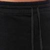 Mens Cotton Sweat Shorts Fleece Cargo Athletic Short Pants Elastic Waist Workout Work Men Short (Black,XX-Large) view 2