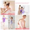 Buauty 2 Pairs Girl's Ballet Dance TightsConvertible Transition Toddler Pantyhose Kids Soft School Footed Legging Stockings (US, Age, 8 Years, 10 Years, 2pcs Pink) view 4