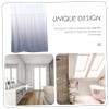 Ciieeo Shower Curtains and Liners Graduated Bath Curtain Family Use Easy to Use Hooks view 2