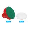 PATIKIL 60mm Air Hockey Pushers and Air Hockey Pucks, Handles Paddles Replacement Accessories for Games Tables(2 Pushers with Pads, 4 Pucks) view 3