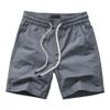 Mens Casual Drawstring Overalls Classic Fit Solid Jogger Shorts Lightweight Athletic Cargo Work Short (Grey,34)