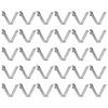 HARFINGTON 30pcs Single Button Kayak Paddle Snap Spring Clip 5.4x6.3x44mm 65Mn Spring Steel V-Shaped Solid Lift Telescopic Locking Tube Pole Clips for Tent Umbrella Camping view 1