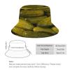 Pickles Bucket Hat for Men Women Funny Food Summer Beach Fishing Packable Outdoor Sun Fisherman Hat Fashion Retro view 2
