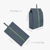 Ecoright Shoe Bags for Travel, Set of 2, 100% Recycled Water-Resistant Zipper Pouch Bags, Shoe Bags for Storage, Travel Essentials for Men & Women view 2