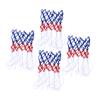 Yardwe 3-Color Nylon Braided Basketball Netting Outdoor/Indoor Replacement Net for Rim High-Density view 1