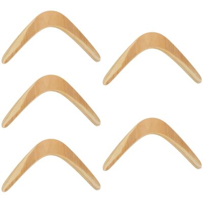Boomerang for Kids & Adults: Throw Boomerangs V Shaped Returning Handmade Craft Wooden Plaything Fast Catch for Women and Men