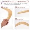 Boomerang for Kids & Adults: Throw Boomerangs V Shaped Returning Handmade Craft Wooden Plaything Fast Catch for Women and Men view 3
