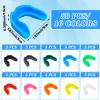 Frienda 50 Pcs Football Mouth Guards Bulk Youth Football Mouthpiece Sport Athletic Mouthguard Gum Teeth Guard for Hockey Karate Basketball Boxing Basketball Rugby(Fresh Colors) view 2