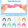 Frienda 50 Pcs Football Mouth Guards Bulk Youth Football Mouthpiece Sport Athletic Mouthguard Gum Teeth Guard for Hockey Karate Basketball Boxing Basketball Rugby(Fresh Colors) view 4