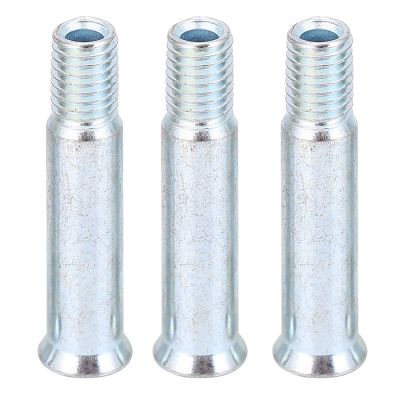 Odorkle 15pcs Skating Screws,Durable Steel Wheel Skate Axle Screw Bolt Replacement for Inline Skating (Total Length 35mm), Odorklee3soh7uzv4-01