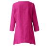 Early Day Prime Access Womens Summer Tops 2024 Trendy Womens Clothes Plus Size Polo V Neck Sweater Women Womens Sweatshirts Plus Size Womens Cotton T Shirts Womens Fashion Pink view 4
