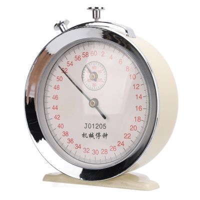 Pyhodi Mechanical Stopwatch Round Dial 60S 0.2S Scale Value, Count Timer Metal Lightweight, Digital Sports Timer for Running, Cycling Timing, Physics Experiments, Sports, Testing, Pyhodiv5us0i41r7