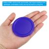 PATIKIL Air Hockey Pucks 2.5 Inch, 5Pcs Air Hockey Heavy Replacement Pucks for Game Tables Equipment Accessories, Dark Blue view 4
